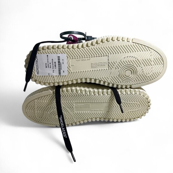 OFF-WHITE Women's Sneakers Off-Court 3.0 High-Top Fuschia Pink sz 36 NWOT - Picture 7 of 14